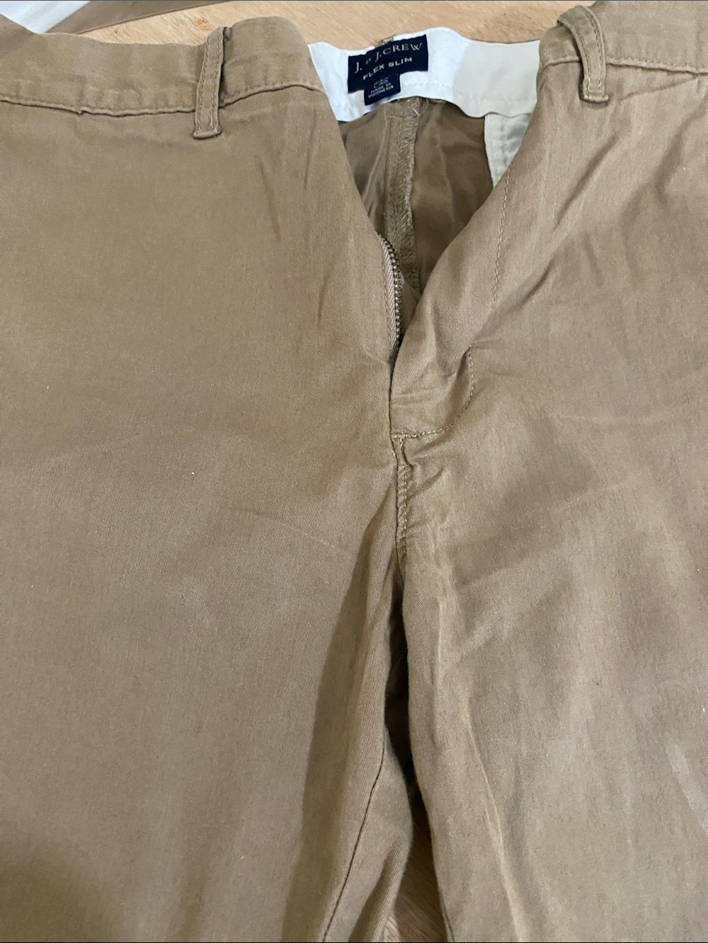 J. Crew Men’s Slim Chinos in Tan